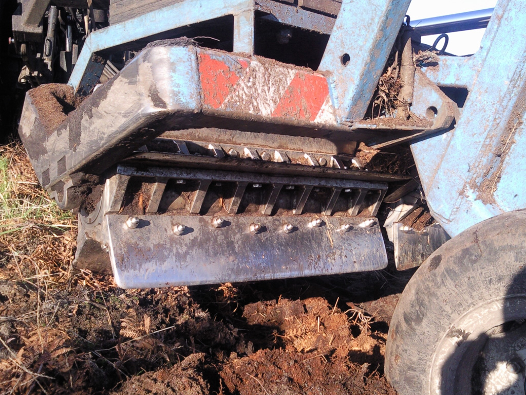 Photographie de Rouleau landais utilisé pour le travail des sols